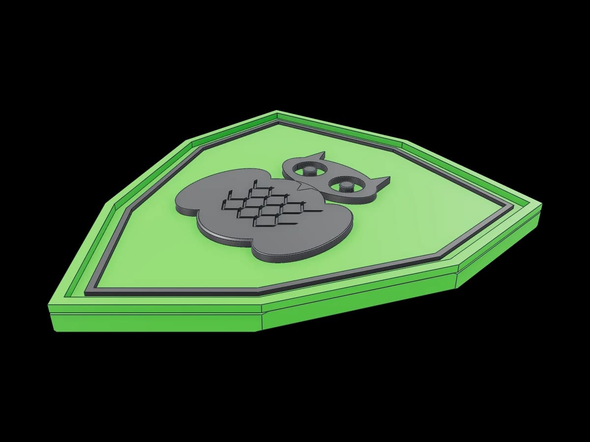 School Crest Shield