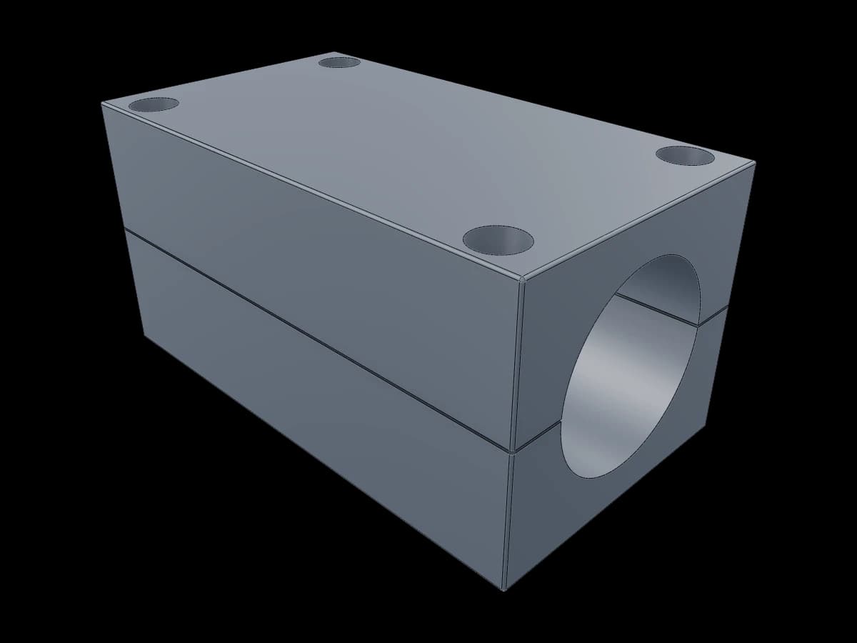 Split Handlebar Clamp Enclosure
