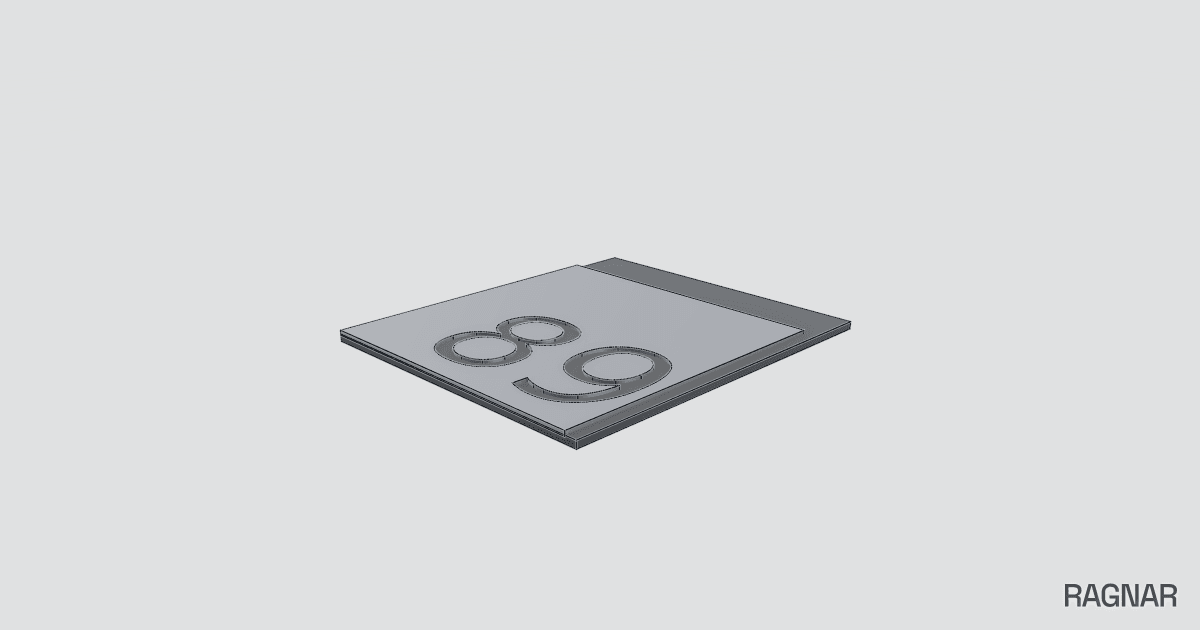 Custom Number Sign