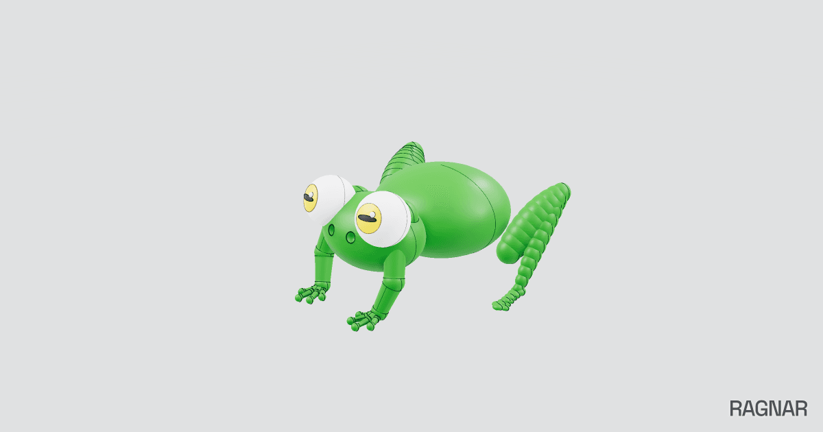 Sitting Frog