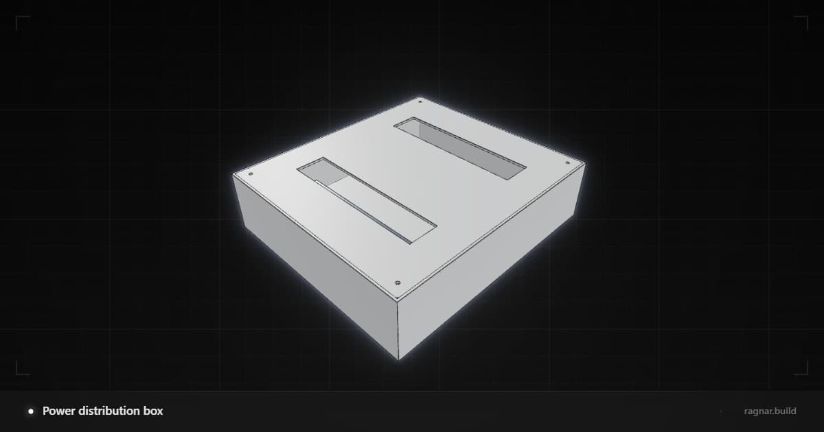 Power distribution box