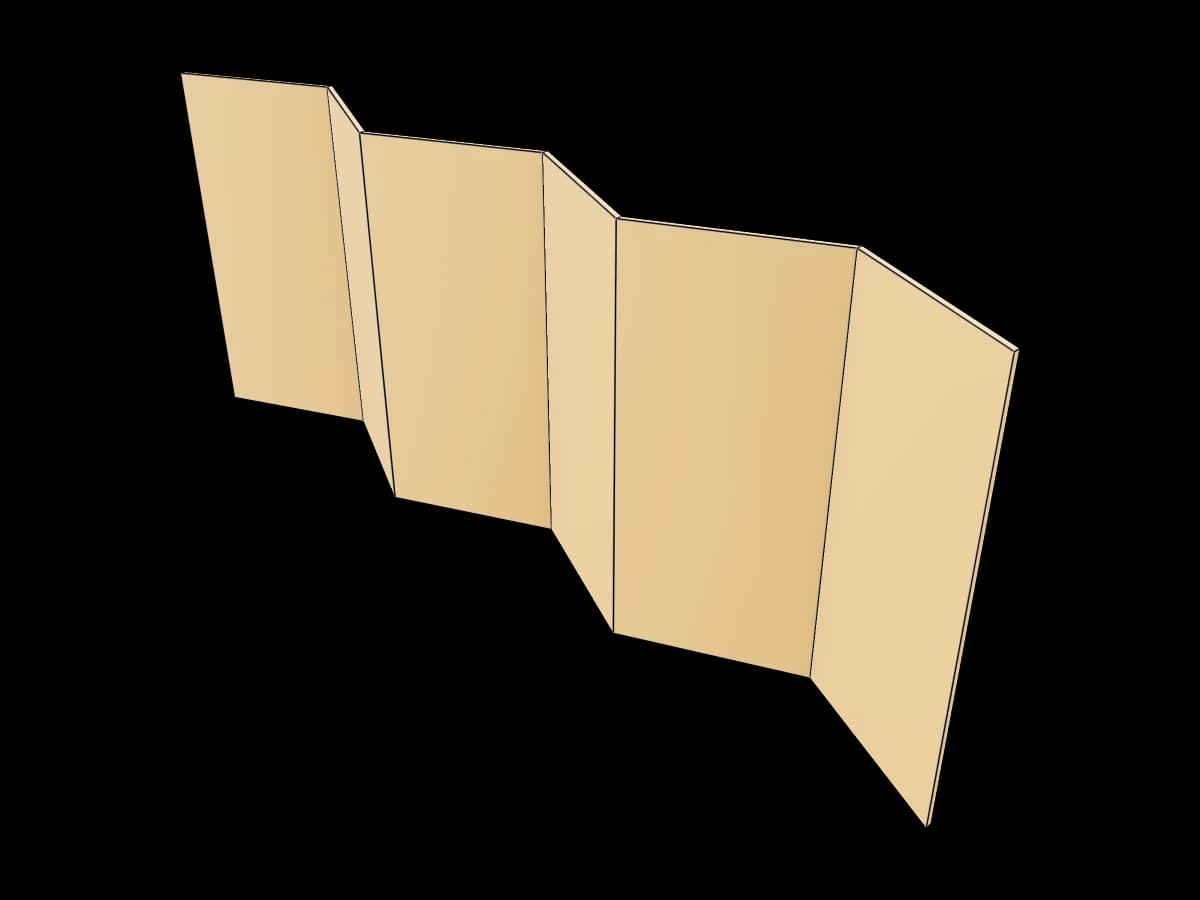 Six Panel Wave