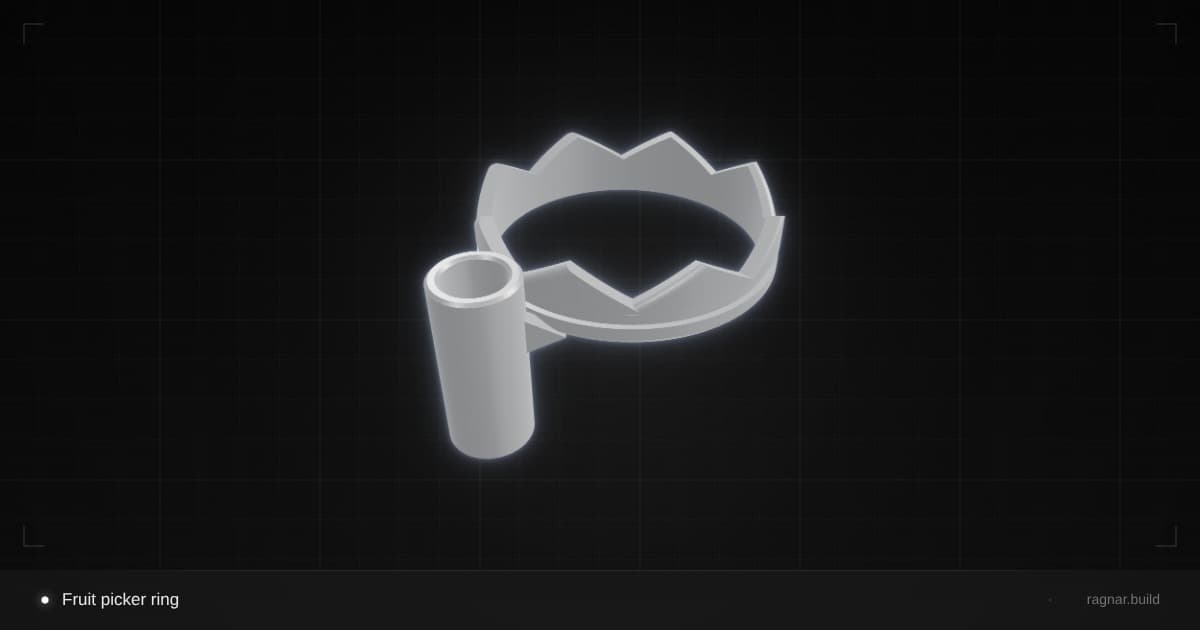 Fruit picker ring