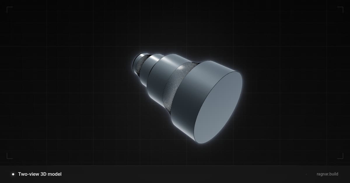 Two-view 3D model