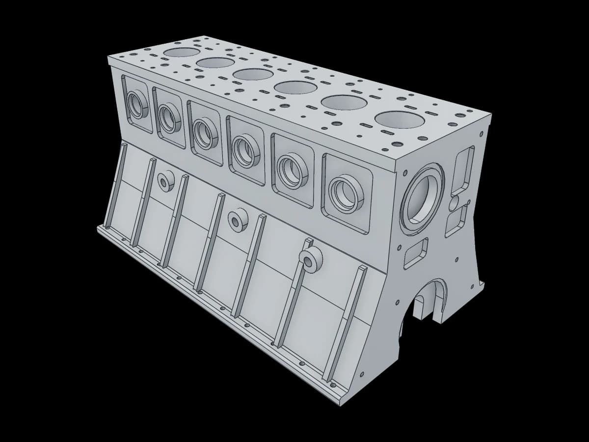 Inline-Six Engine Block