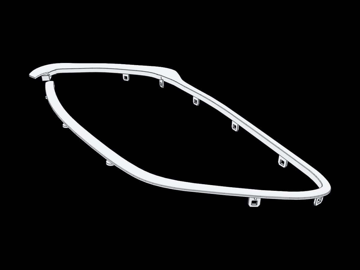 Lexus Lamp Frame