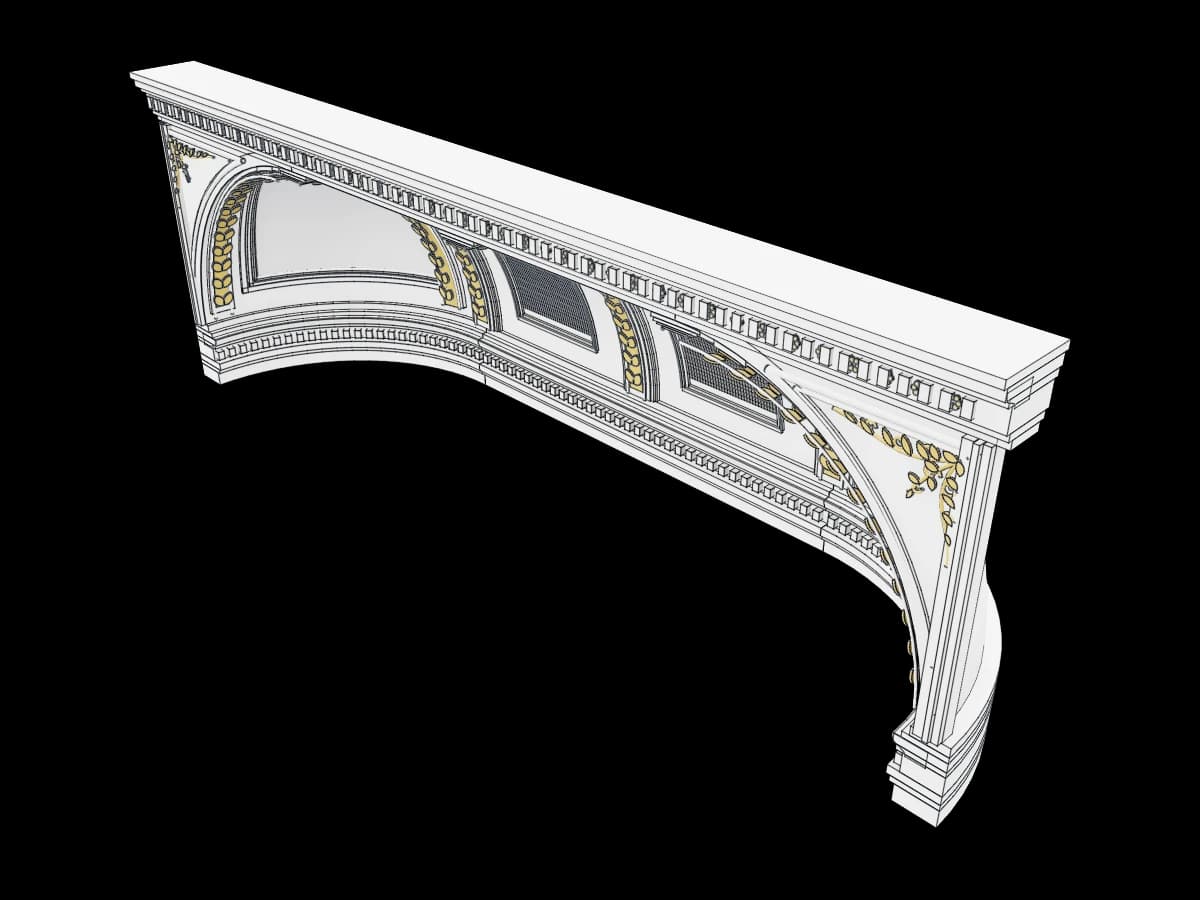 Ornate Architectural Niche