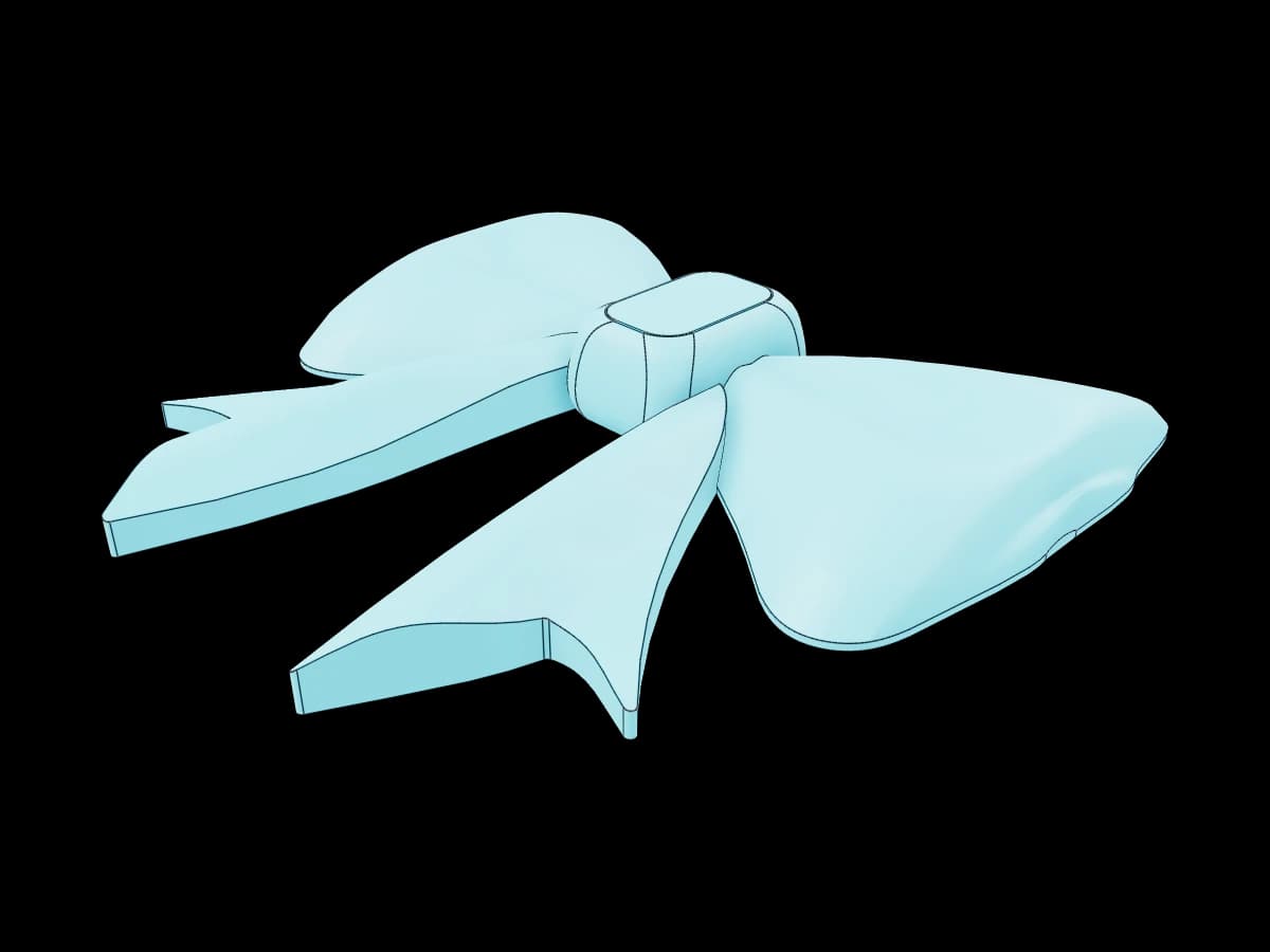 Decorative Symmetrical Bow