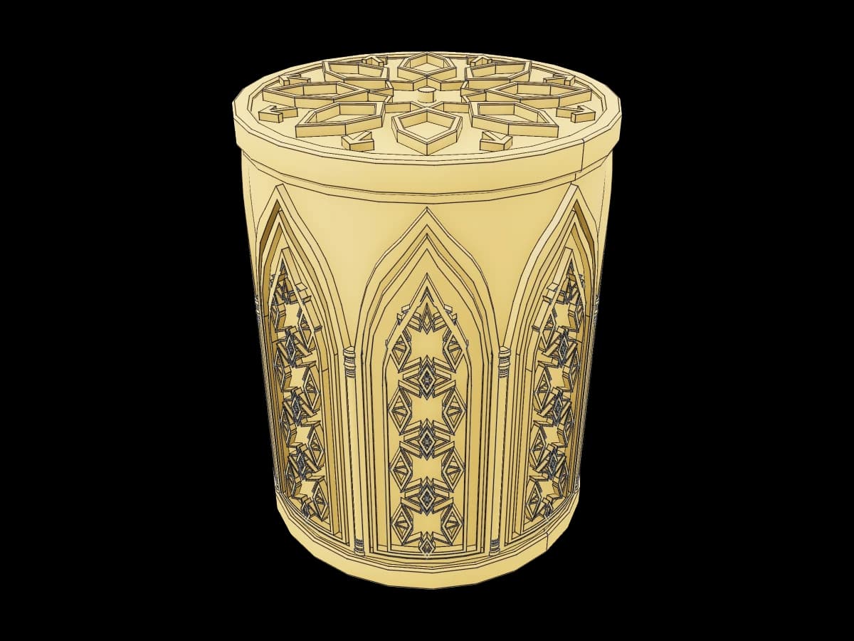 Ornate Perfume Overcap