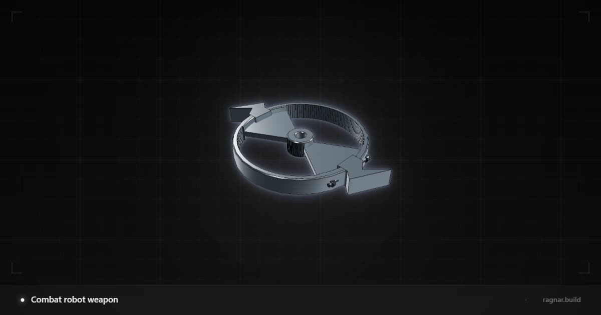 Combat Robot Spinner