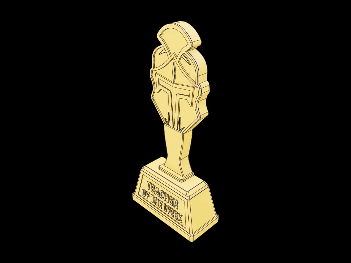 Teacher of the Week Trophy