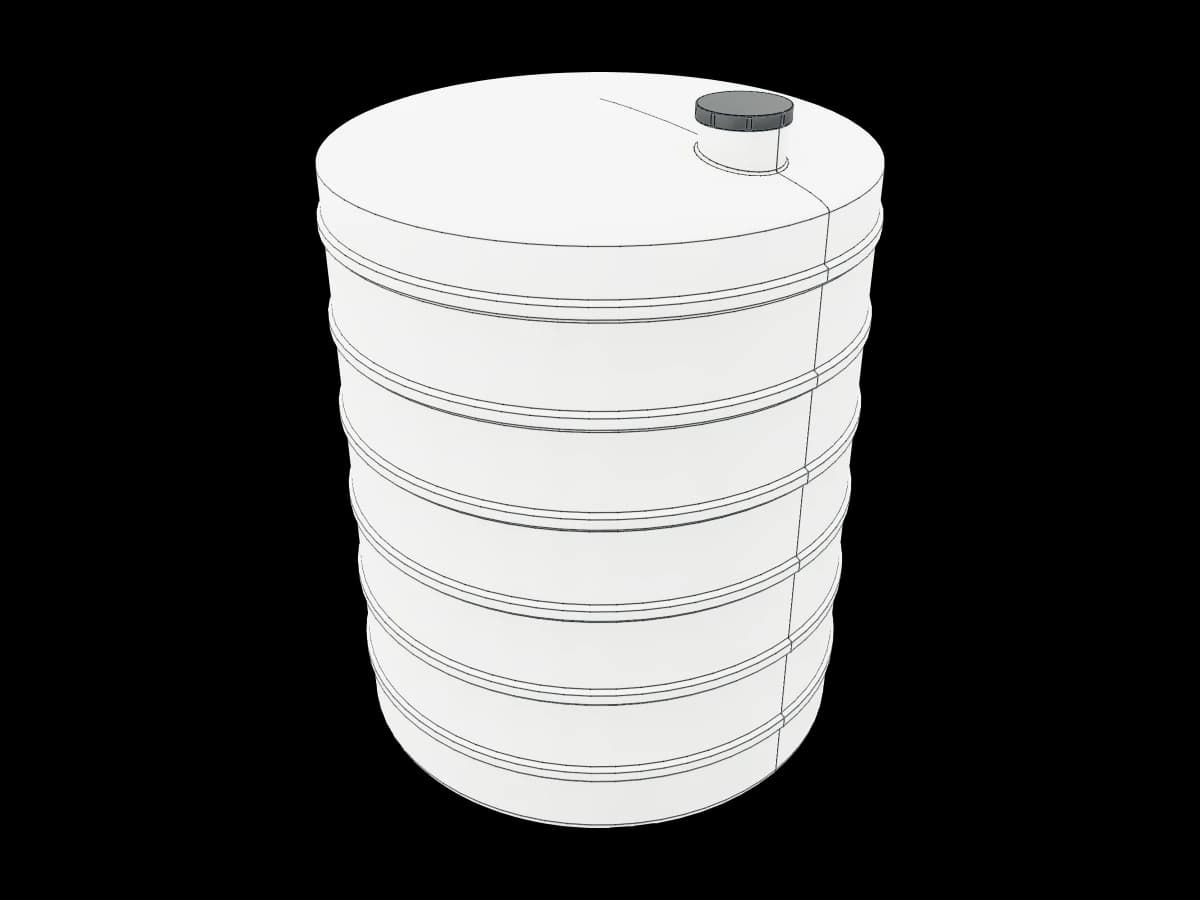 Vertical Polyethylene Storage Tank