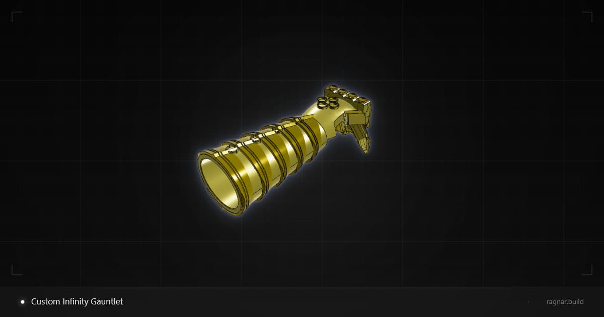Ornate Armored Gauntlet