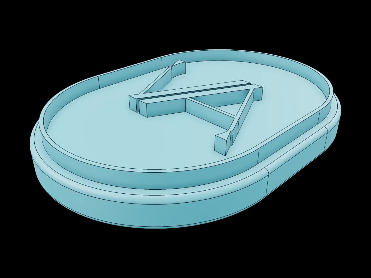 Mirrored Logo Stamp
