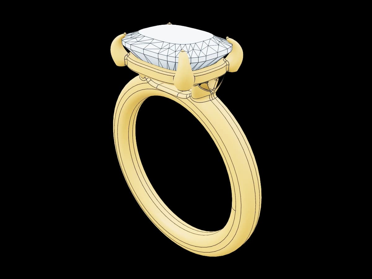 Diamond Solitaire Ring