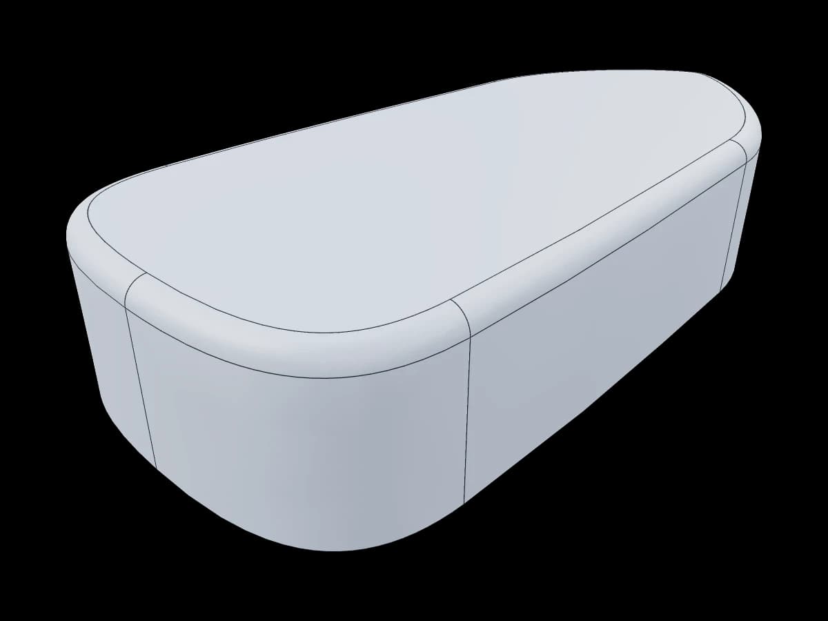 Flat Shark Fin Cover | Ragnar Gallery