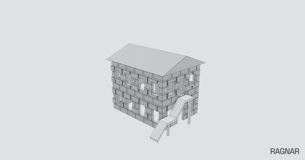 Brick Wall Building
