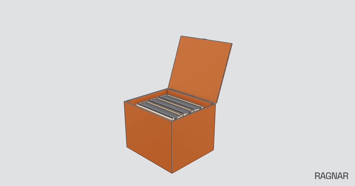 Caisse de batteries