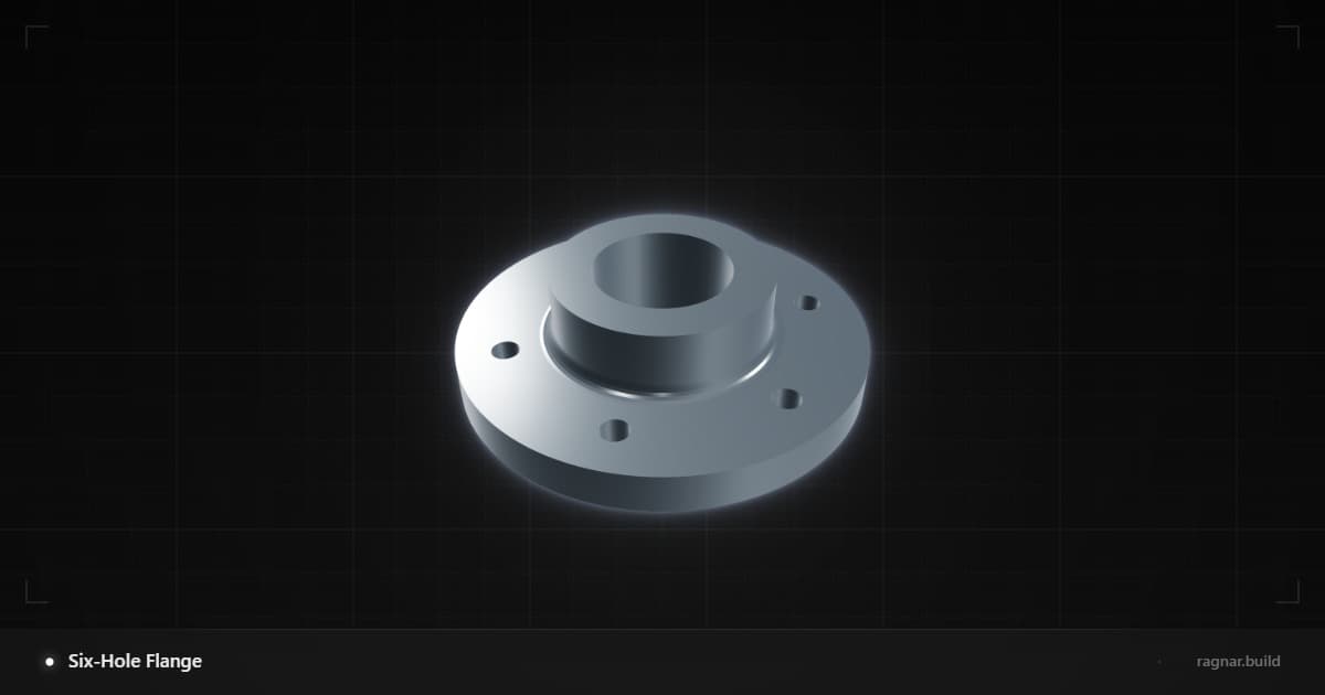 Six-Hole Flange