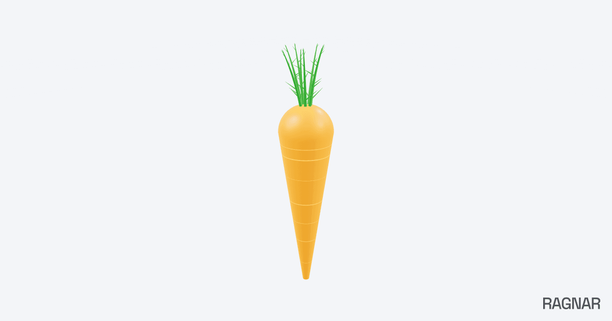Stylized Carrot Model