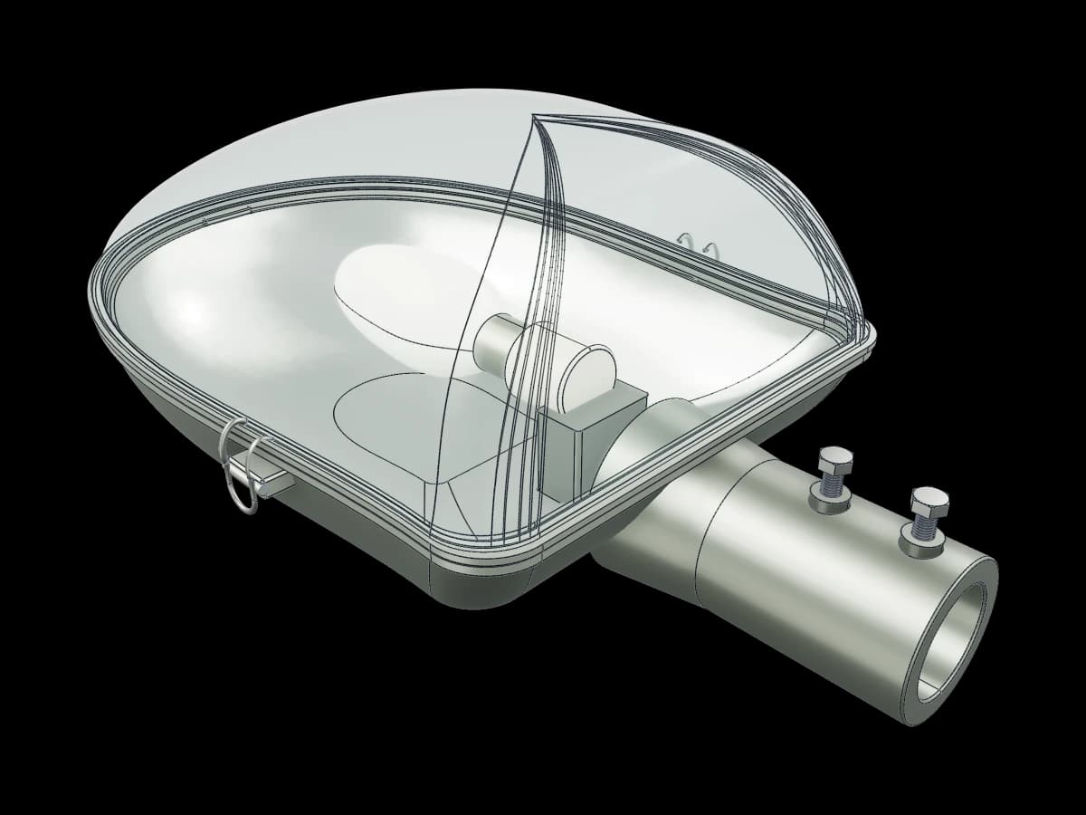 Outdoor street lamp