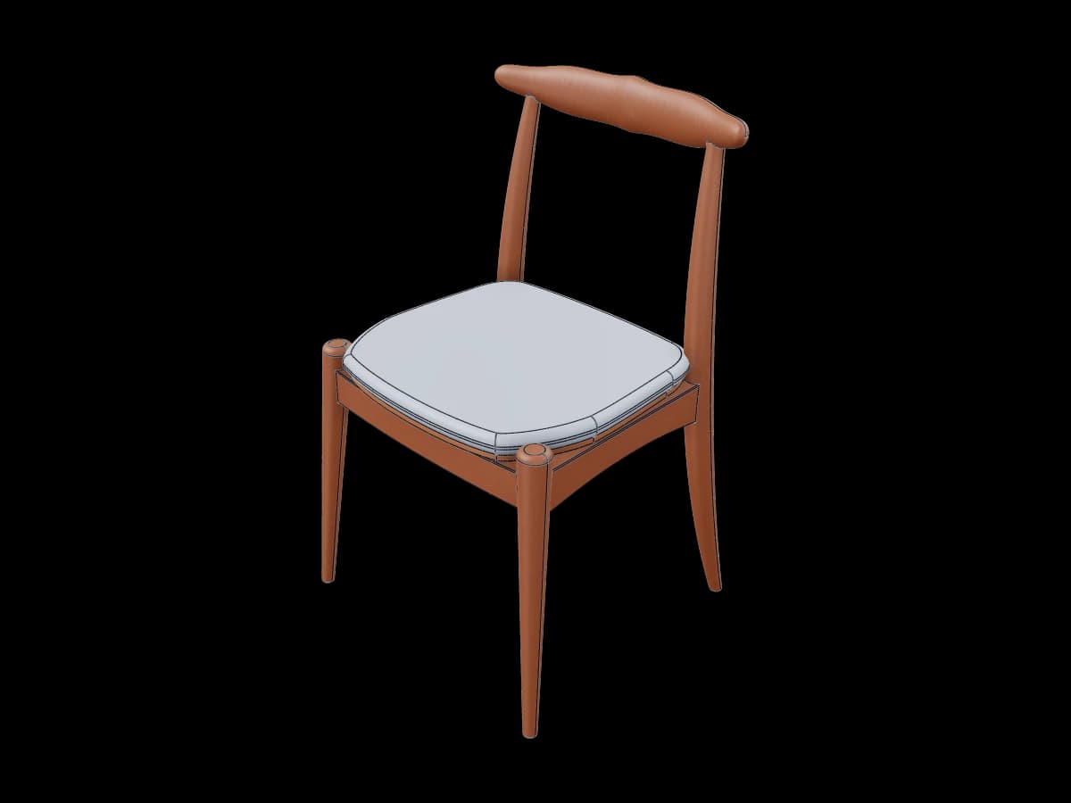 Dining Chair Solid Wood