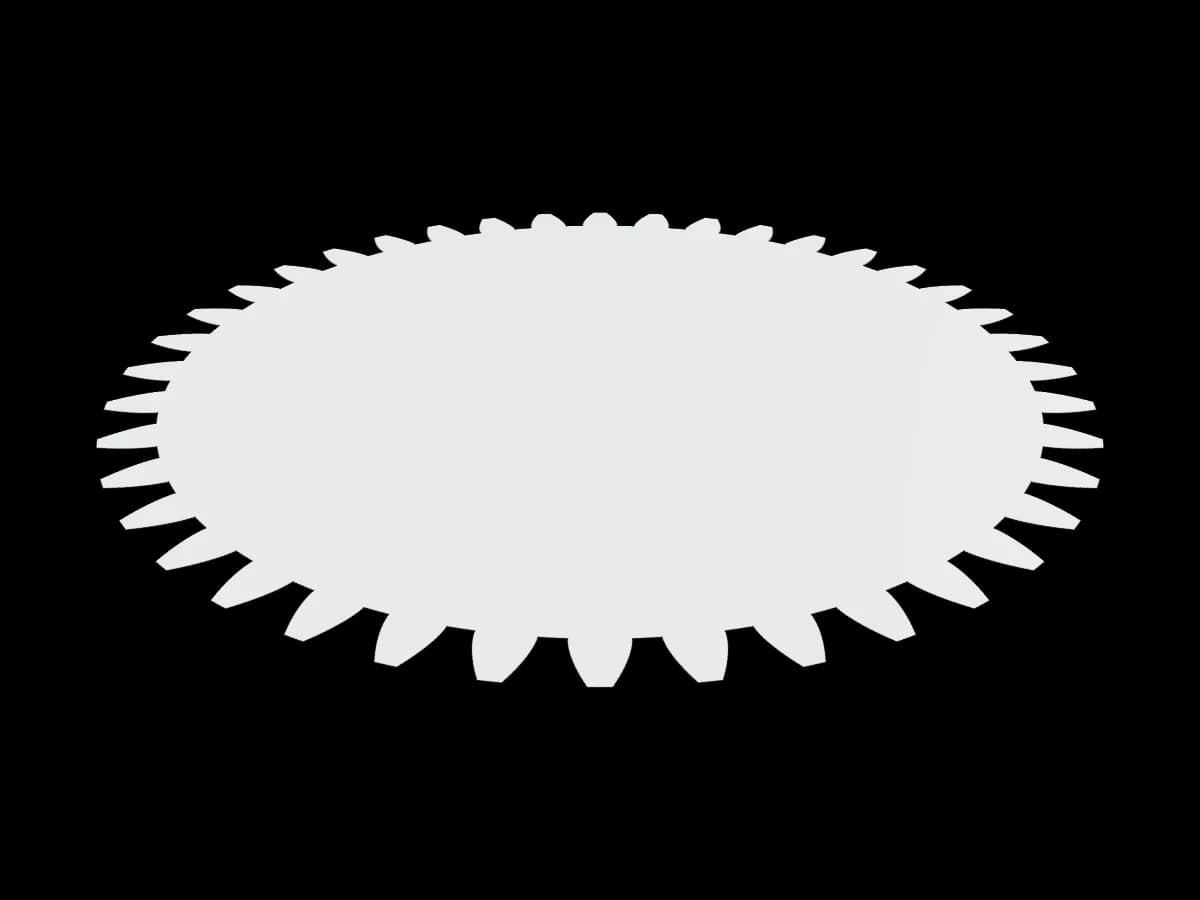 Spur Gear Outline