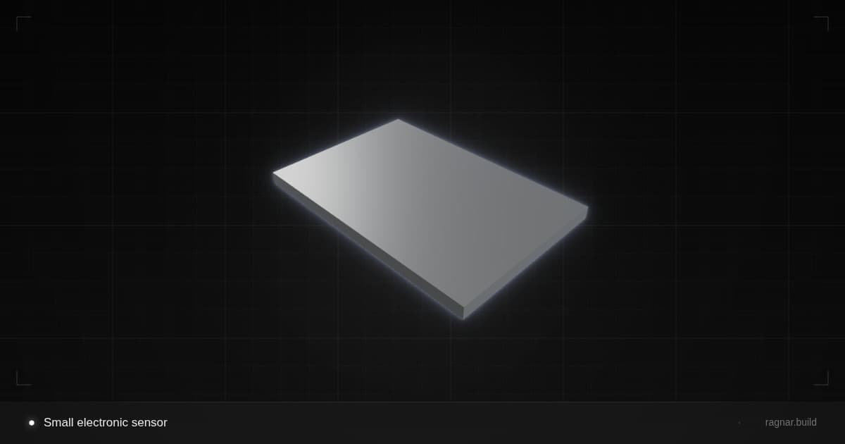 Small electronic sensor