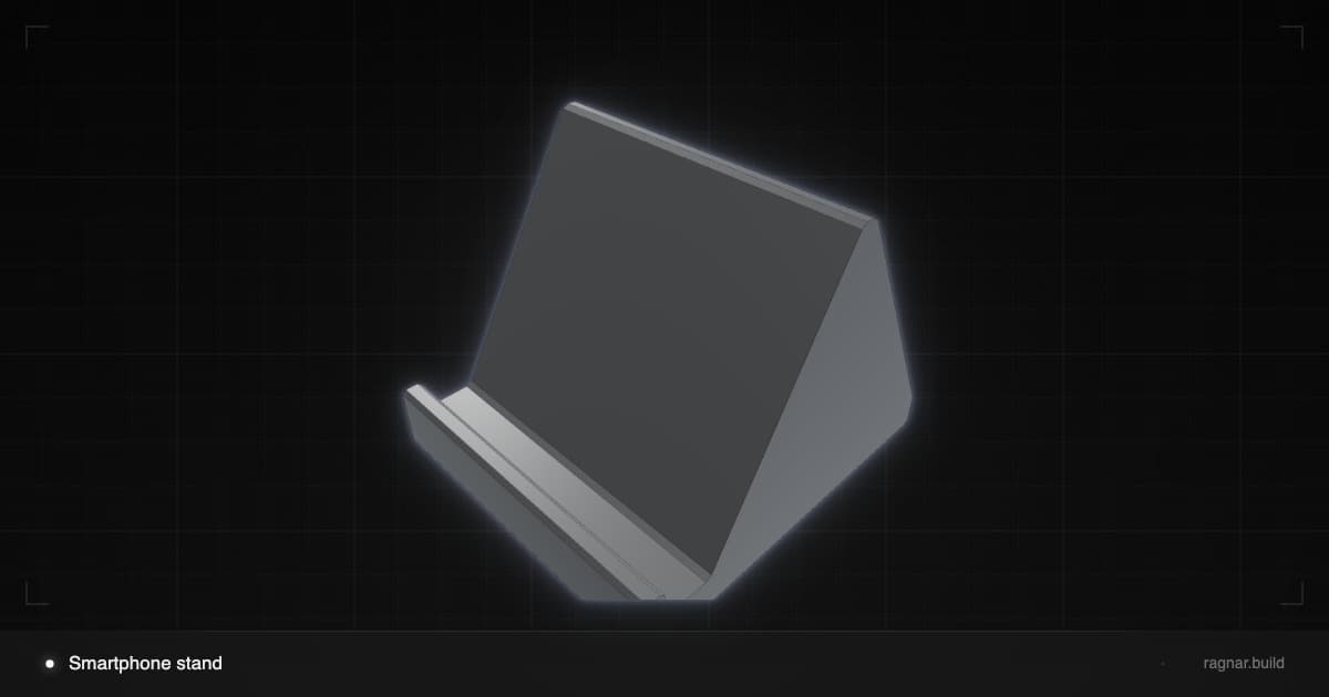 Angled Smartphone Stand