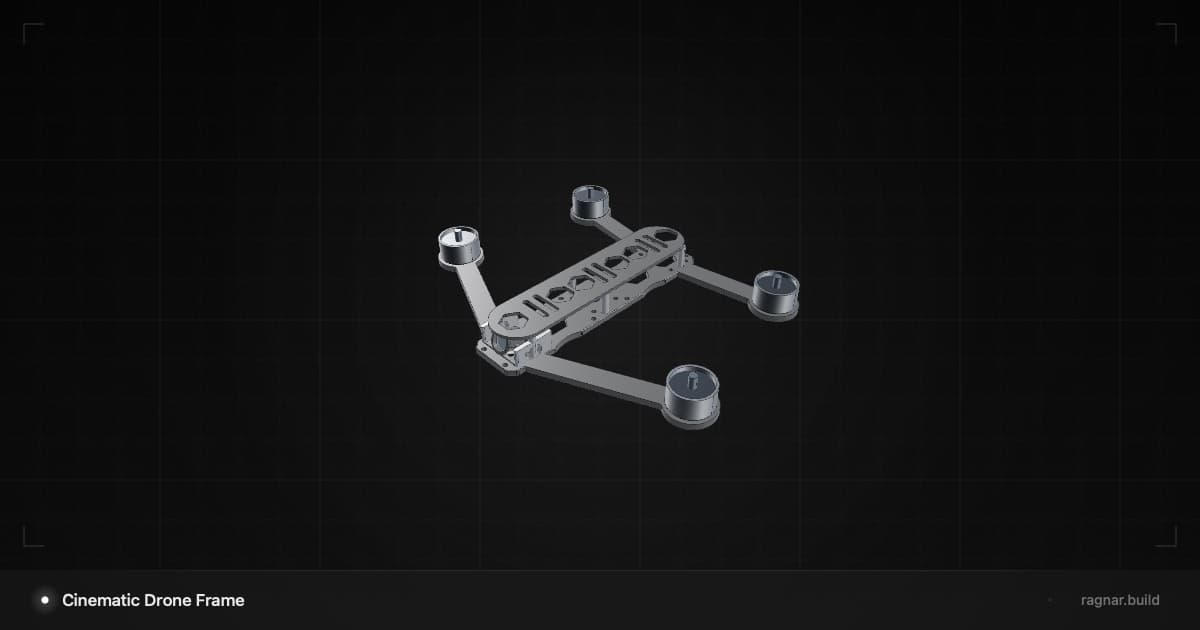 Cinematic Drone Frame