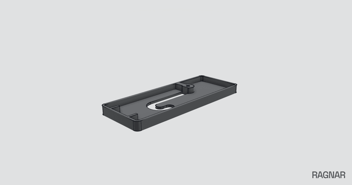 Parking lock plate