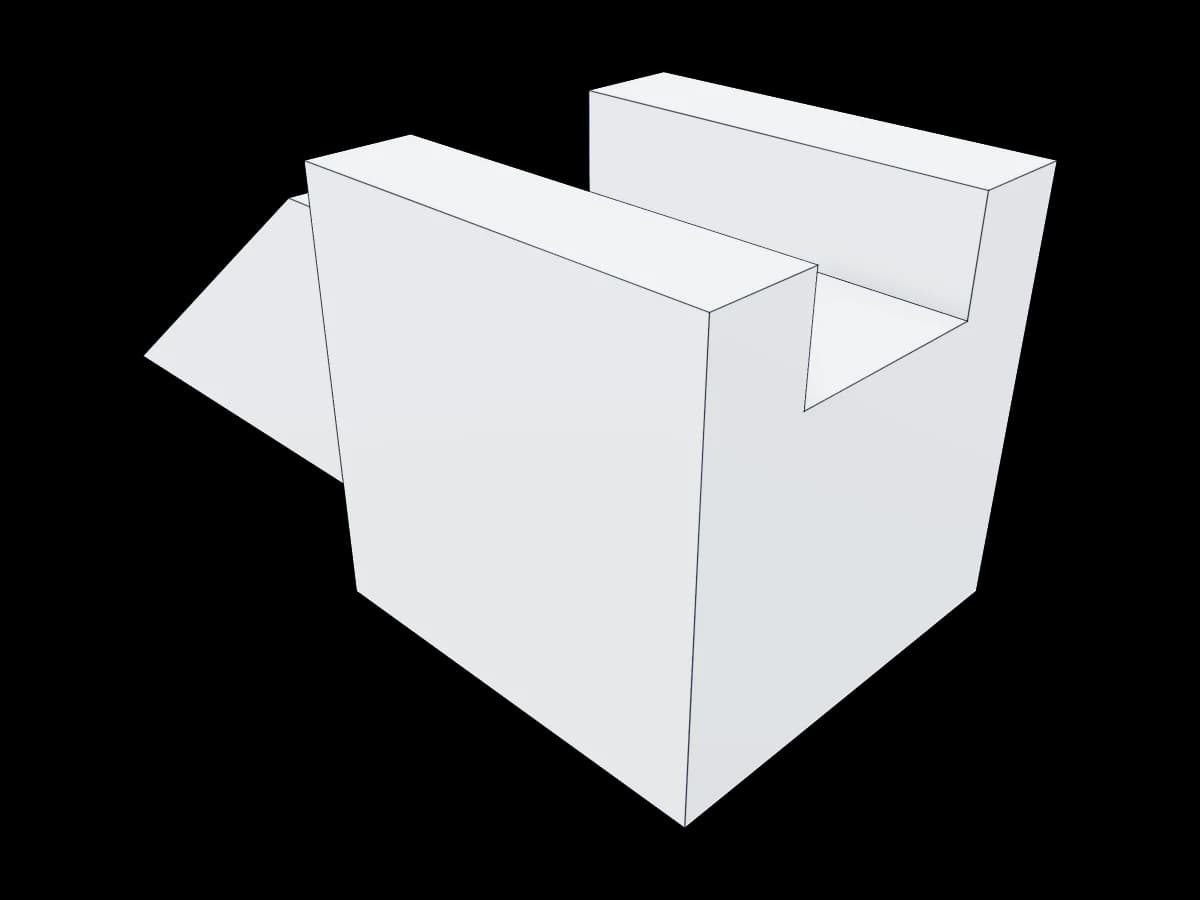 Angled Support Bracket