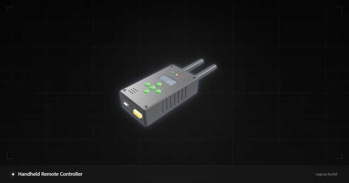 Handheld Remote Controller