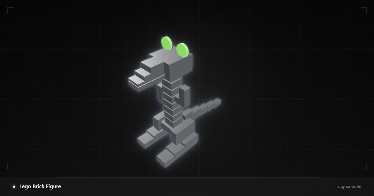Lego Brick Figure