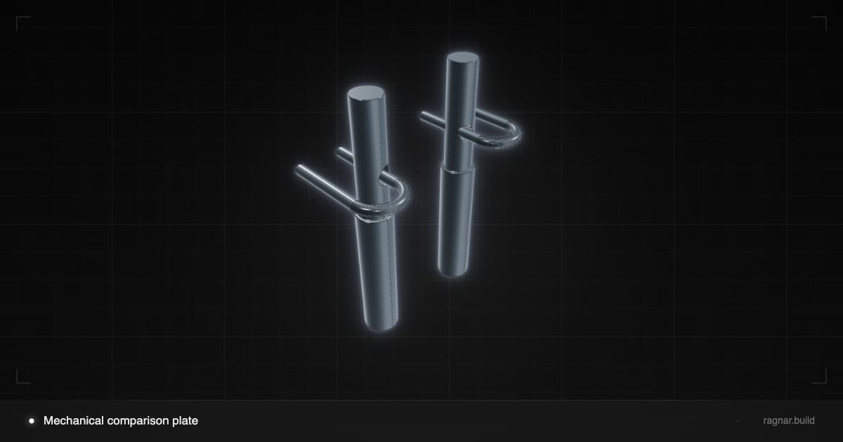 Mechanical Slot Comparison Plate