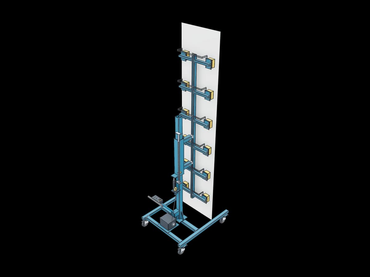 Compacte Metalen Paneellift