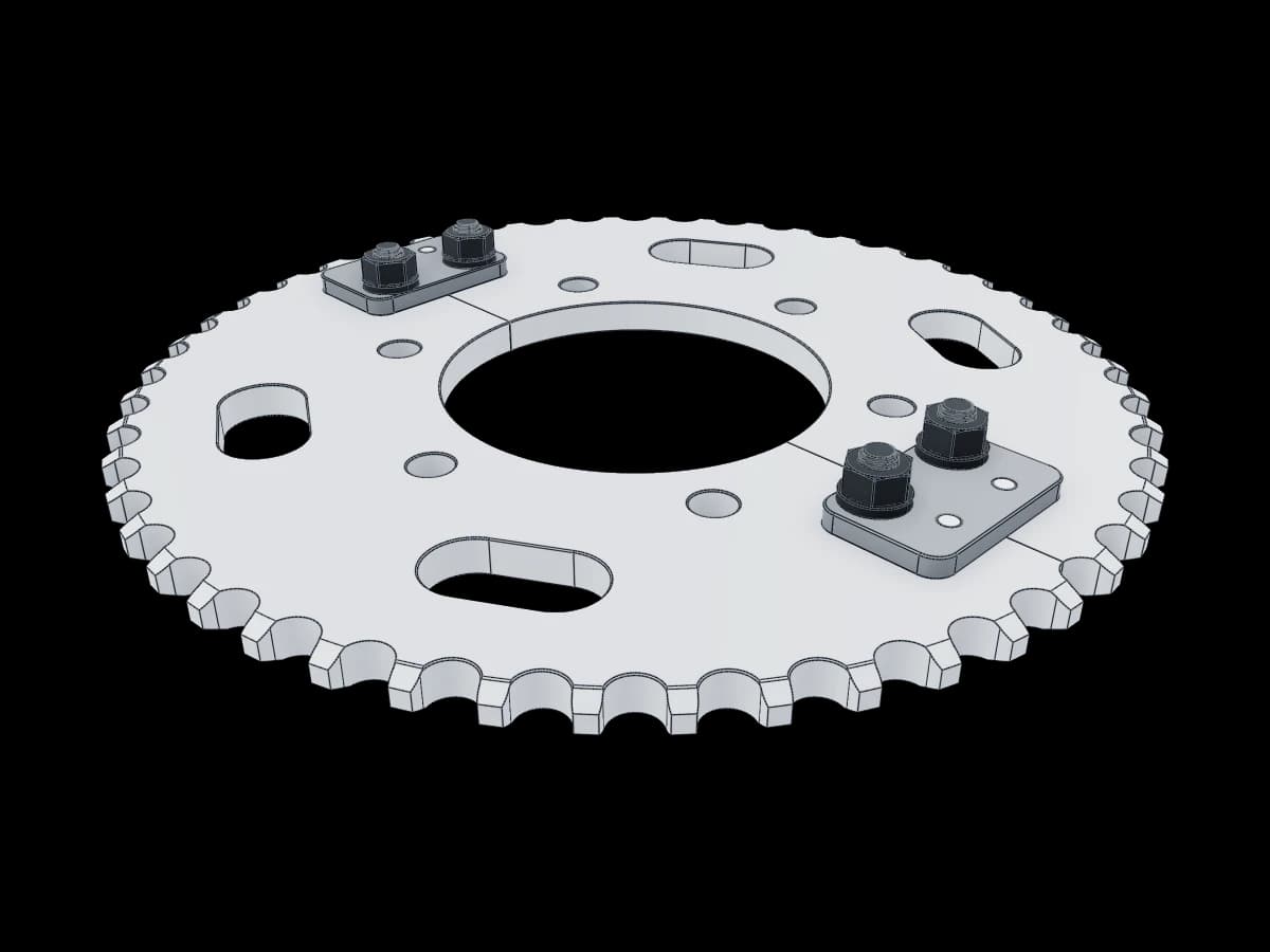 Yamaha Split Sprocket