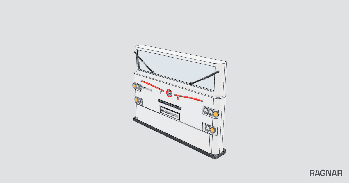 Transit Bus Front Fascia