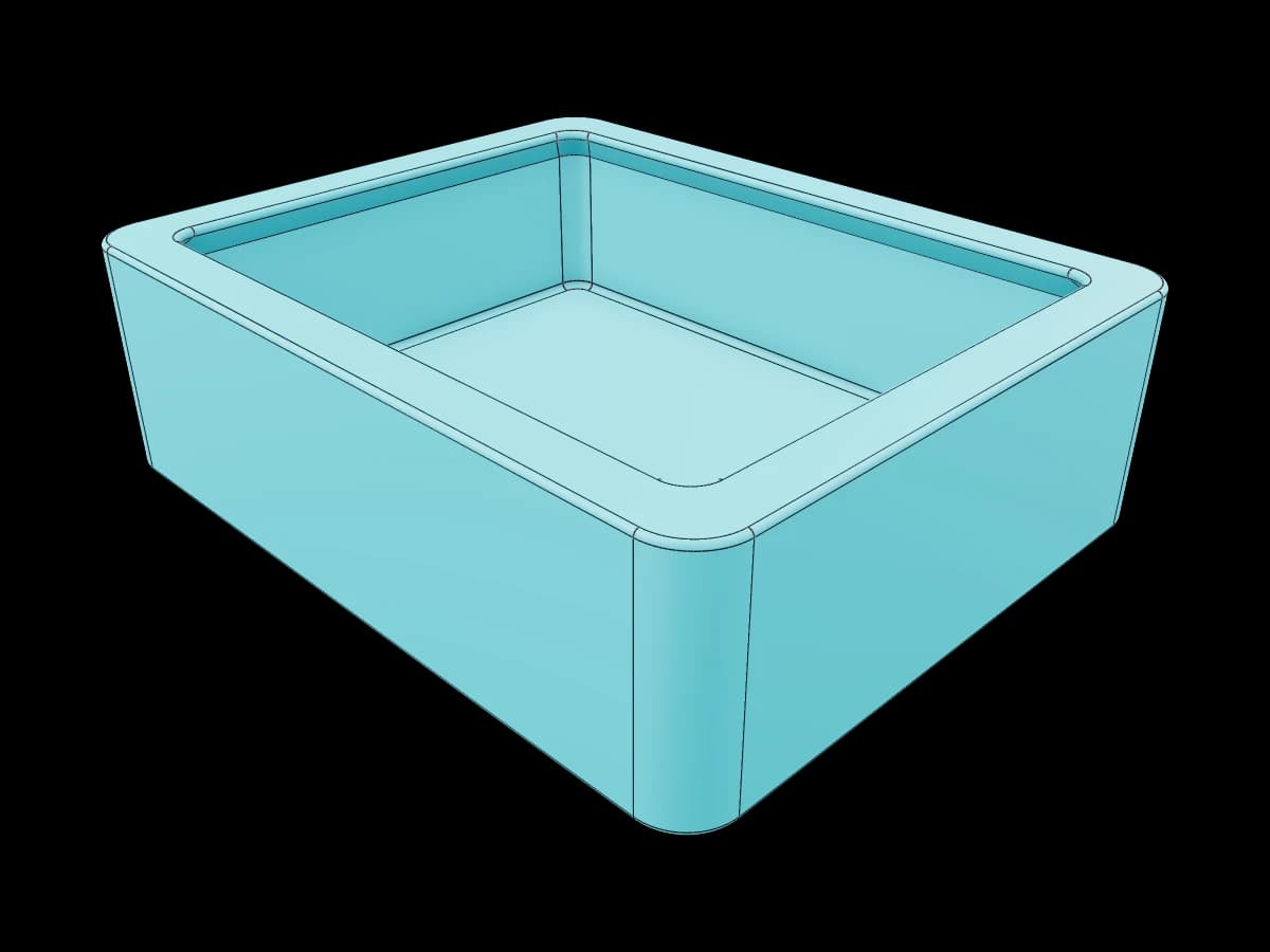 Angled Sponge Box