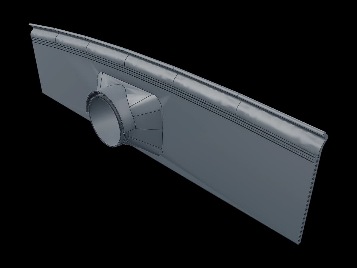 Vehicle Window Vent Insert