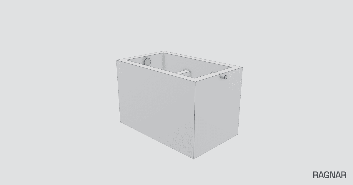 Dual-Chamber Septic Tank