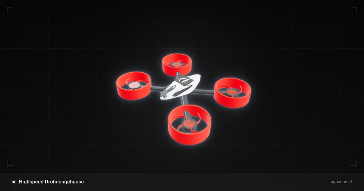 Highspeed Drohnengehäuse