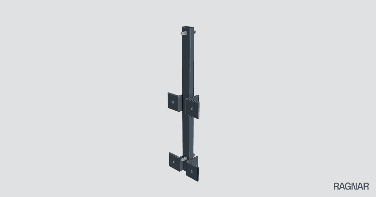 Industrial Steel Support Column