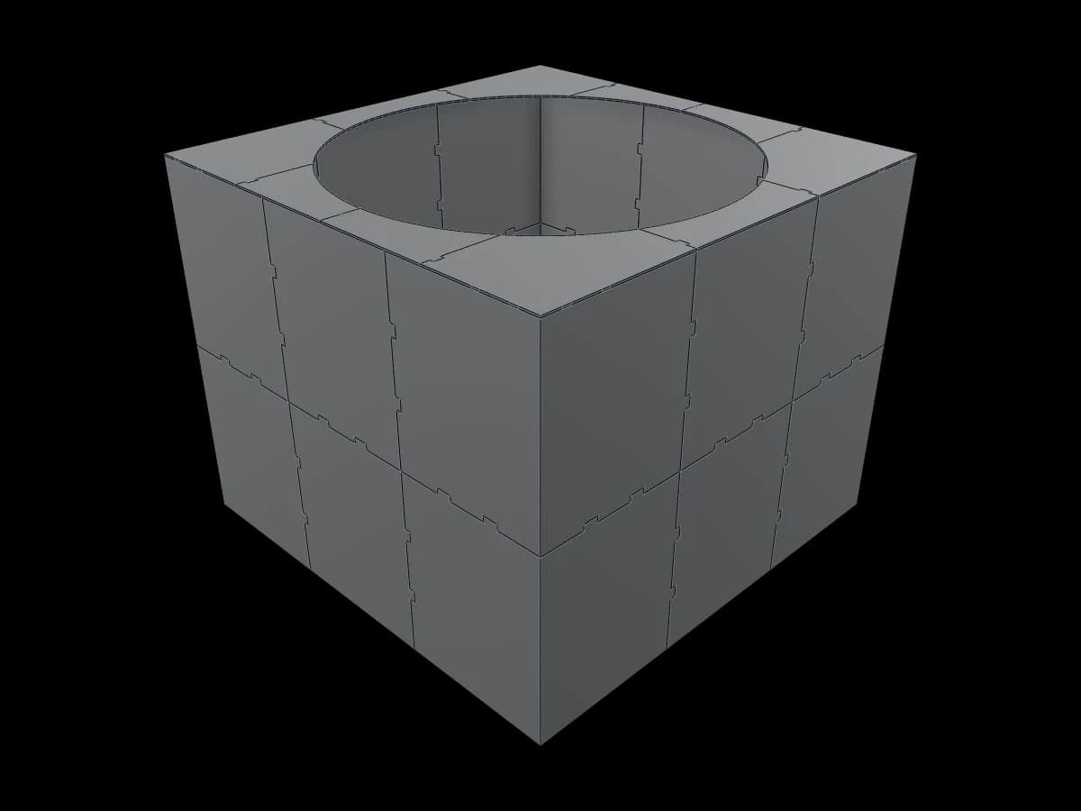 Segmented Planter Box
