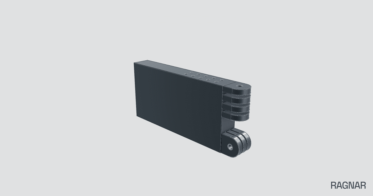 Aircraft Wing Spar Fitting