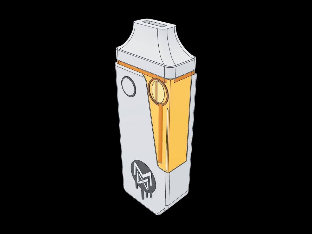 Silver and Amber Game Prop