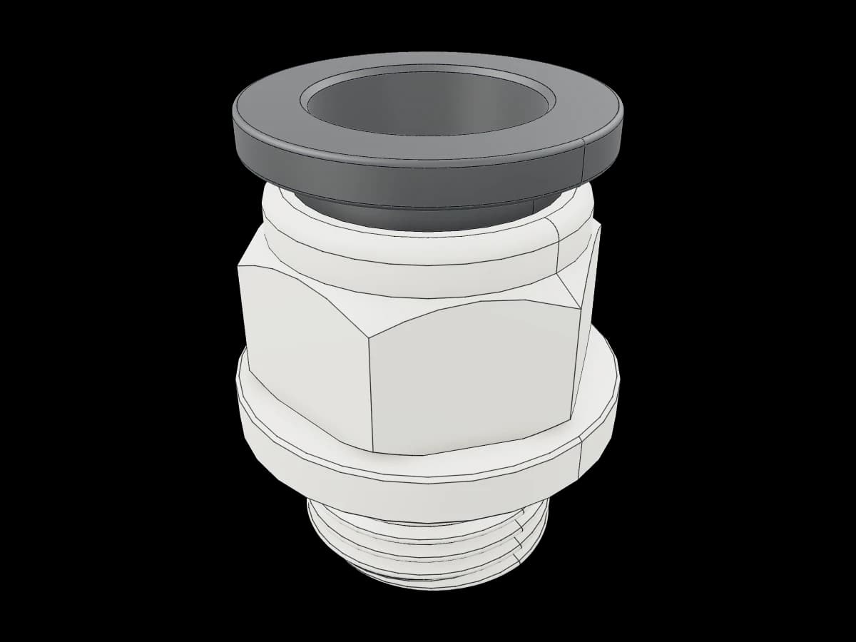 Pneumatic Male Fitting