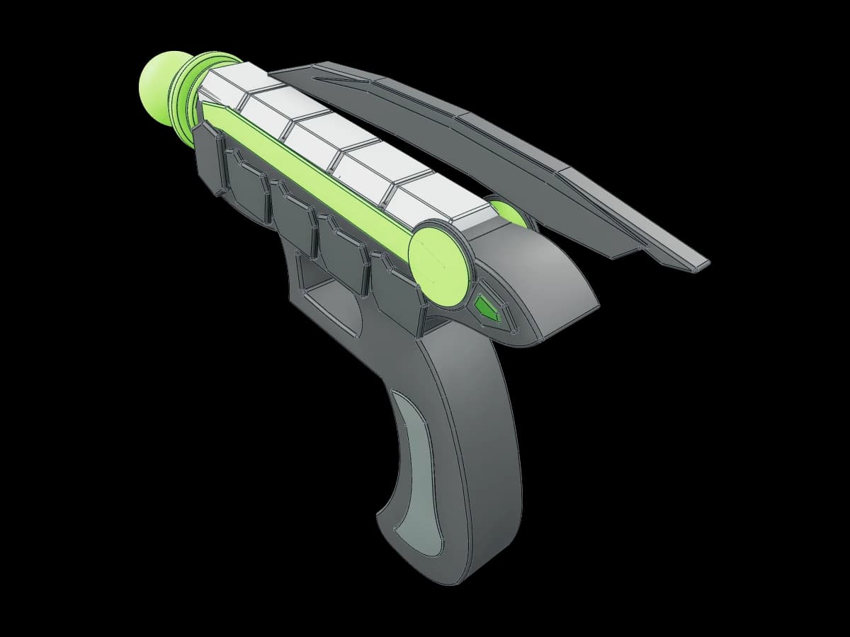 Sci-Fi Ray Gun Replica
