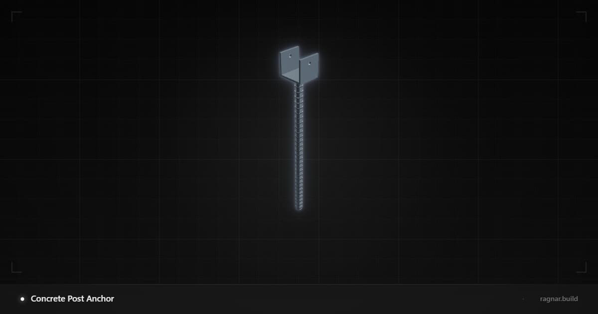Concrete Post Anchor