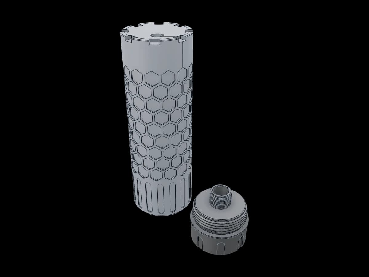 Toy Blaster Barrel Shroud